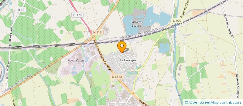 localisation de l'entreprise SCI ACCA  AIMARGUES