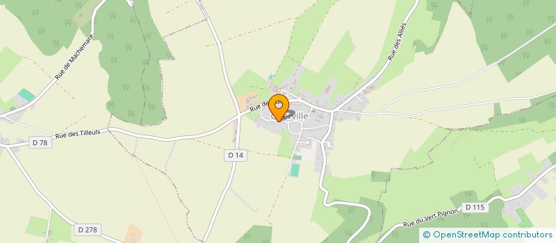 localisation de l'entreprise SCI ACCARD'HEURE  GUERVILLE