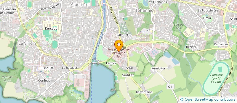 localisation de l'entreprise SCI ACCES IMMOBILIER  DAMGAN