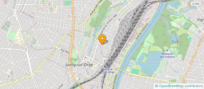 localisation de l'entreprise SCI ACCLAME à ATHIS-MONS