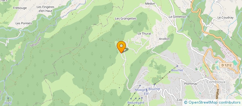 localisation de l'entreprise SCI ACCORD  COMBLOUX