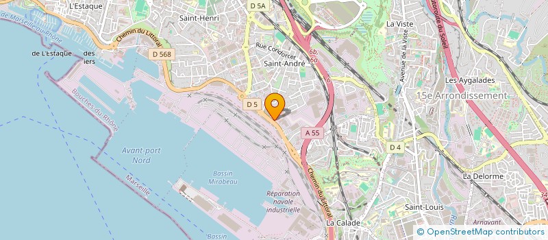 localisation de l'entreprise SCI ACCORD à MARSEILLE