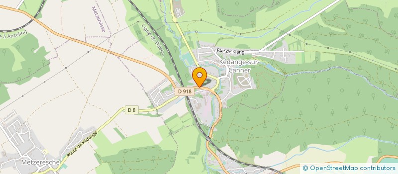 localisation de l'entreprise SCI ACCS  KEDANGE-SUR-CANNER