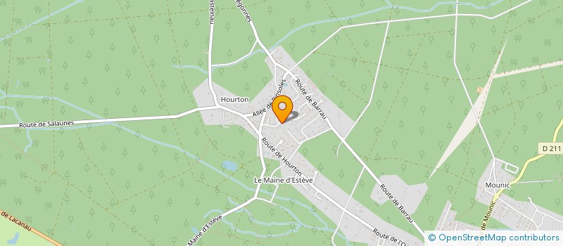 localisation de l'entreprise SCI ACDG  SAINT-AUBIN-DE-MEDOC