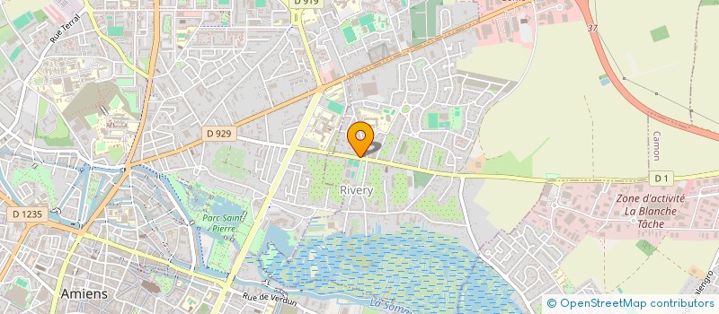 localisation de l'entreprise SCI ACDJ  RIVERY