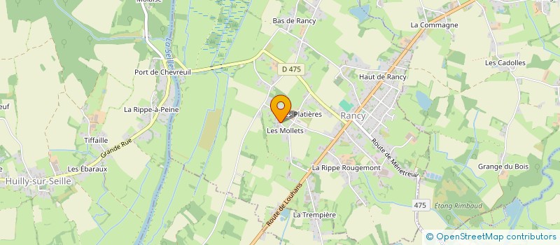 localisation de l'entreprise SCI ACDM  RANCY