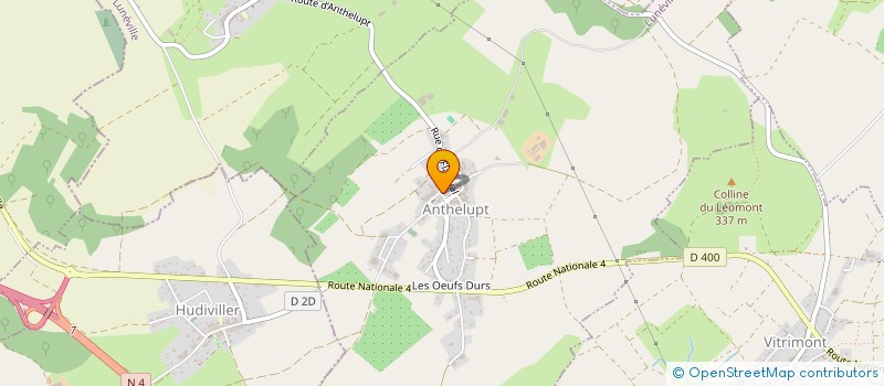 localisation de l'entreprise SCI ACDM  LENONCOURT