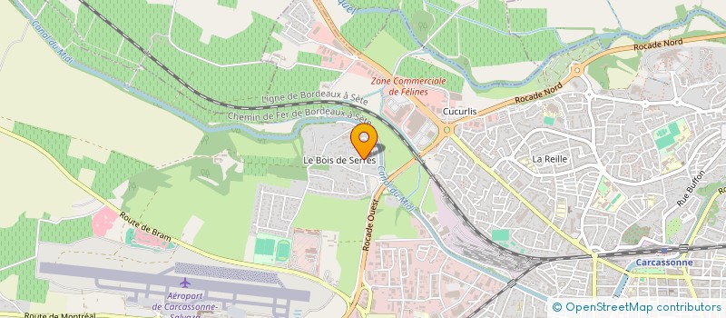 localisation de l'entreprise SCI ACDOT à CARCASSONNE
