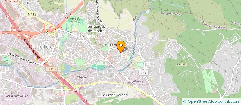 localisation de l'entreprise SCI ACDUCY à VITROLLES