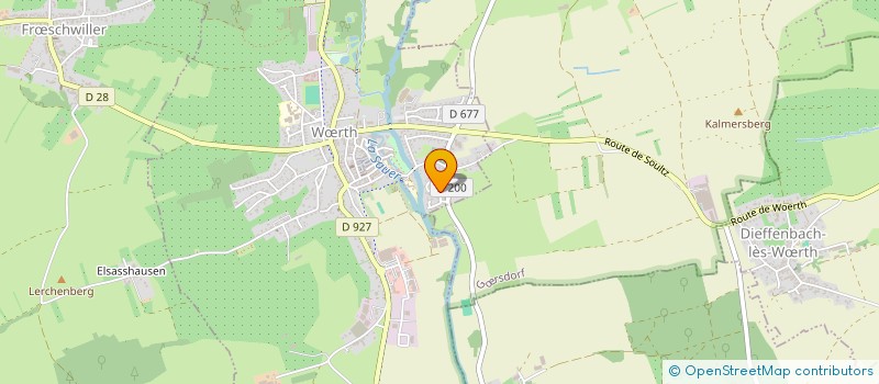 localisation de l'entreprise SCI ACE  WRTH