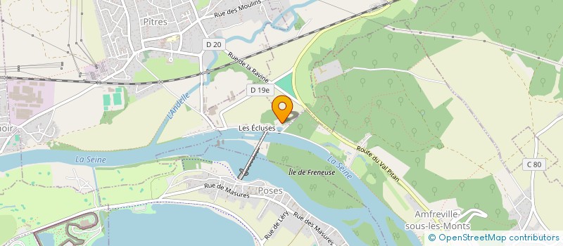 localisation de l'entreprise SCI ACEC  AMFREVILLE-SOUS-LES-MONTS