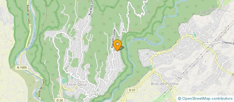 localisation de l'entreprise SCI ACENSIMMO  ENTRE DEUX