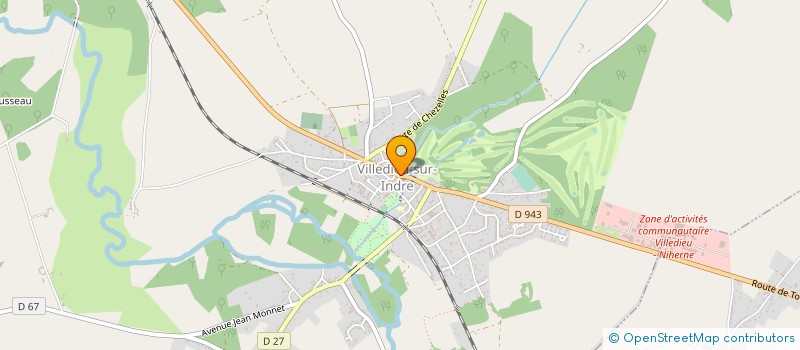localisation de l'entreprise SCI ACEP à VILLEDIEU-SUR-INDRE