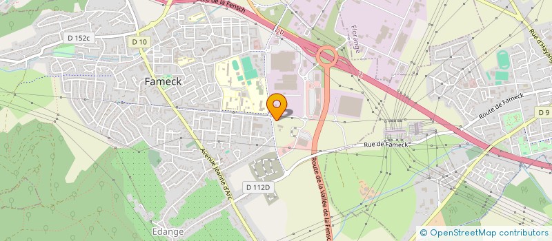 localisation de l'entreprise SCI ACERAS  FAMECK