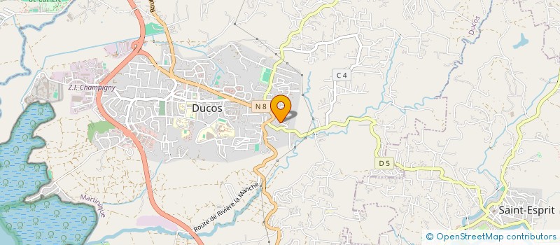 localisation de l'entreprise SCI ACEROLA à DUCOS