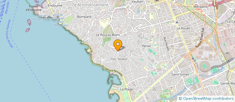 localisation de l'entreprise SCI ACES à MARSEILLE