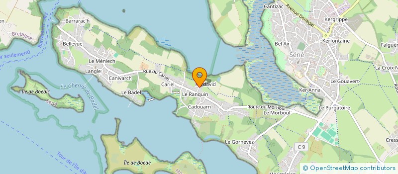 localisation de l'entreprise SCI ACES à SENE