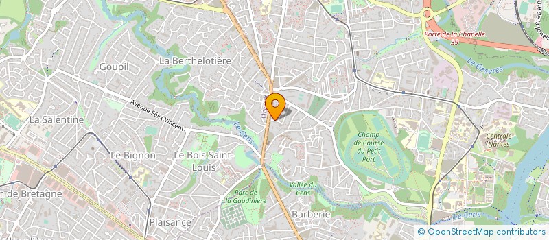 localisation de l'entreprise SCI ACESO  QUIBERON