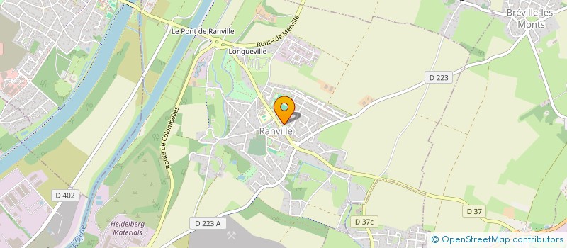 localisation de l'entreprise SCI ACESO à RANVILLE