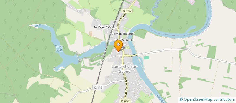 localisation de l'entreprise SCI ACEZ  LAMARCHE-SUR-SAONE