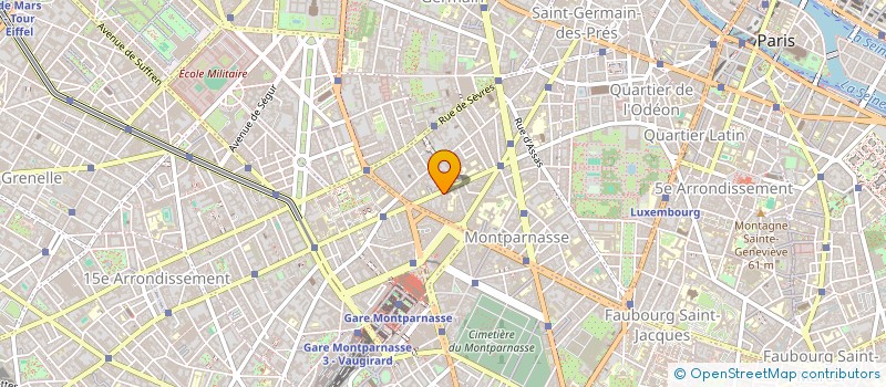 localisation de l'entreprise SCI ACFMR  PARIS