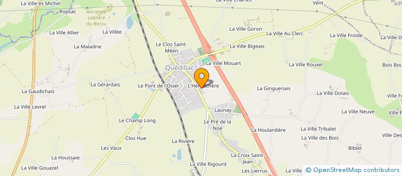 localisation de l'entreprise SCI ACG  QUEDILLAC