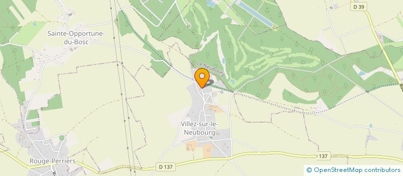 localisation de l'entreprise SCI ACG DE GRIMOND  VILLEZ-SUR-LE-NEUBOURG