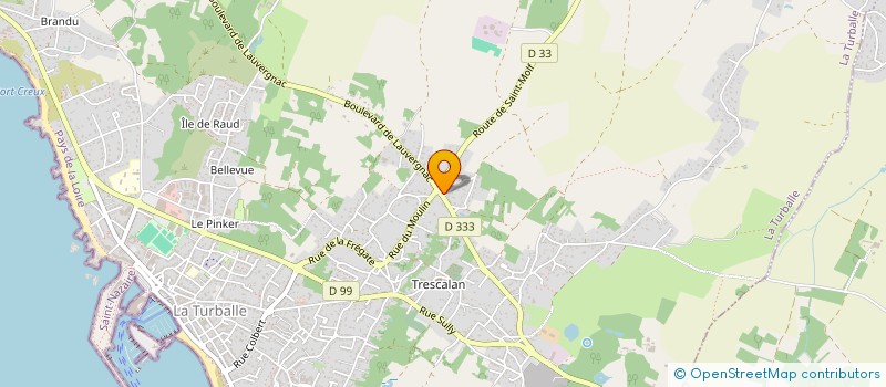 localisation de l'entreprise SCI ACH  LA TURBALLE