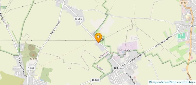 localisation de l'entreprise SCI ACH-ISI-GAS  HELESMES