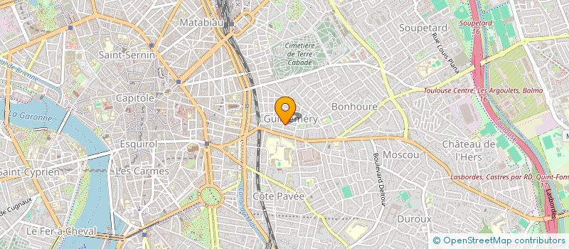localisation de l'entreprise SCI ACHAB à TOULOUSE
