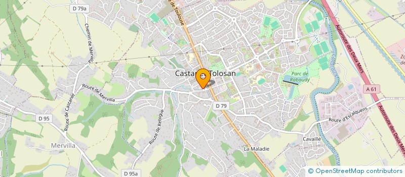 localisation de l'entreprise SCI ACHE à CASTANET-TOLOSAN