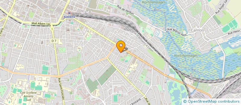 localisation de l'entreprise SCI ACHE à AMIENS