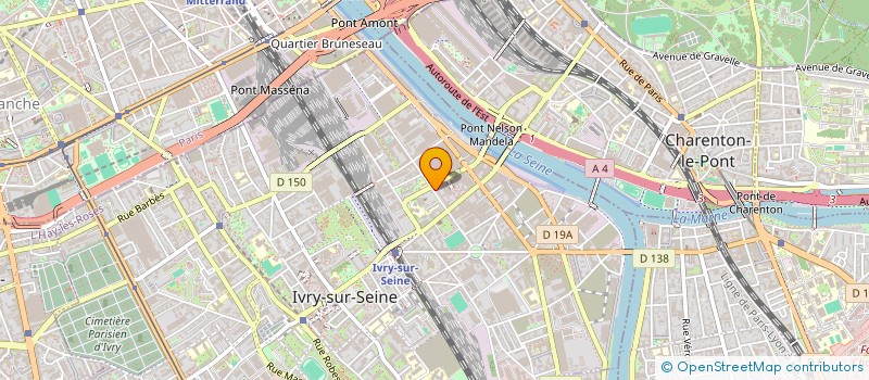 localisation de l'entreprise SCI ACHEMAOUI FRERES à IVRY-SUR-SEINE