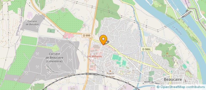 localisation de l'entreprise SCI ACHI  BEAUCAIRE