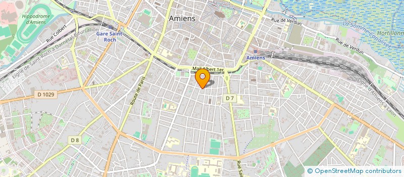 localisation de l'entreprise SCI ACHILLE à AMIENS