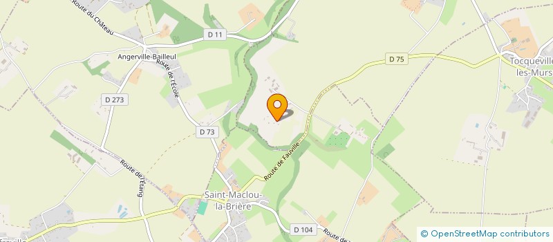 localisation de l'entreprise SCI ACHILLE  BENARVILLE