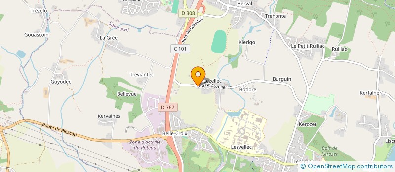 localisation de l'entreprise SCI ACHILOU  SAINT-AVE