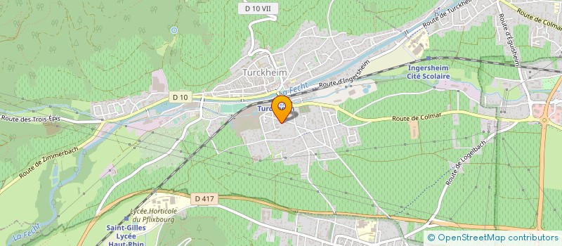 localisation de l'entreprise SCI ACIER  WIHR-AU-VAL