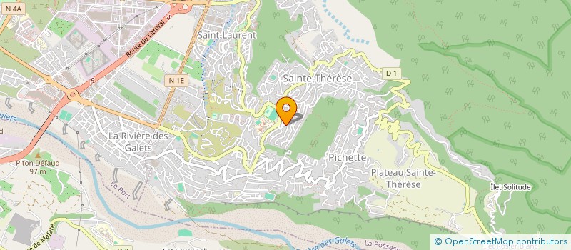 localisation de l'entreprise SCI ACJLR à LA POSSESSION