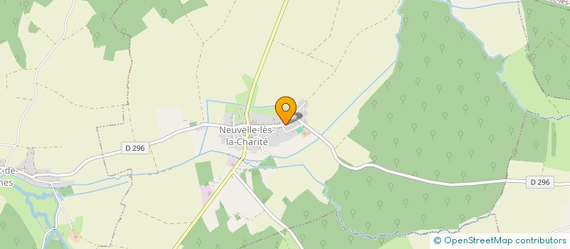 localisation de l'entreprise SCI ACJM  NEUVELLE-LES-LA-CHARITE