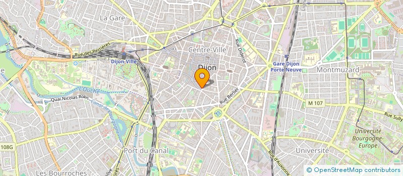 localisation de l'entreprise SCI ACL à DIJON
