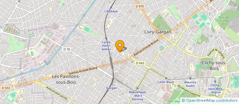 localisation de l'entreprise SCI ACL INVEST à LIVRY-GARGAN