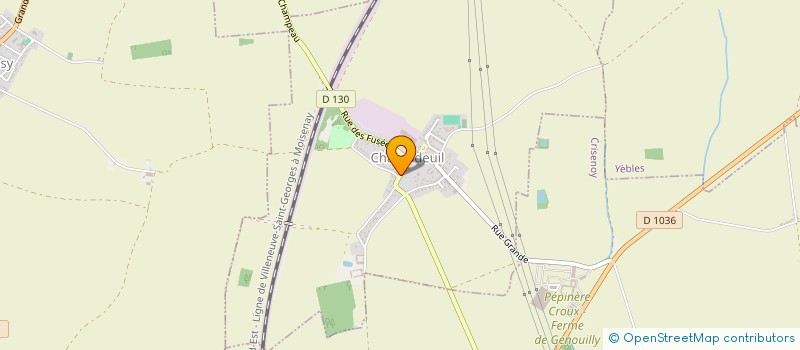 localisation de l'entreprise SCI ACLA  CHAMPDEUIL