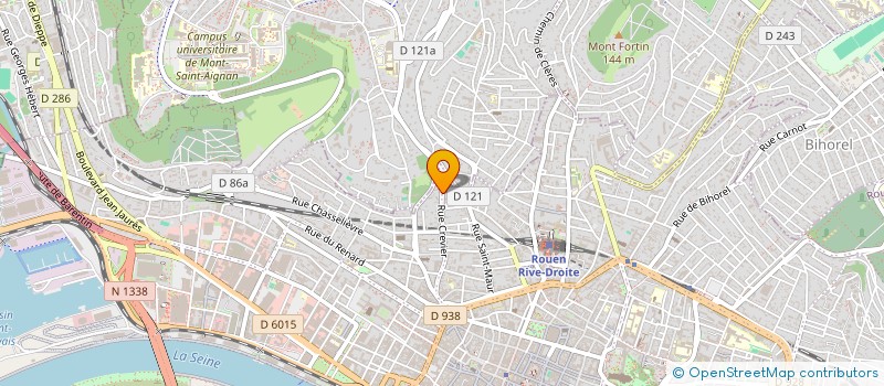 localisation de l'entreprise SCI ACLEMPHIA à ROUEN