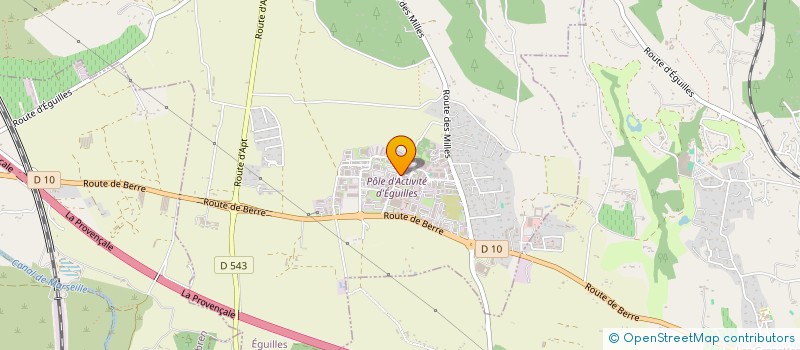 localisation de l'entreprise SCI ACLIM  EGUILLES