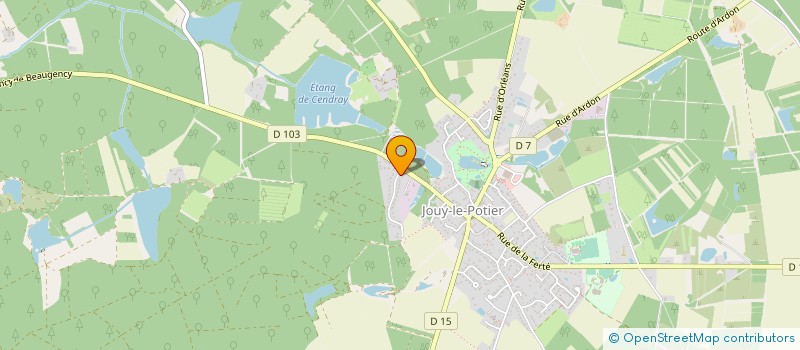 localisation de l'entreprise SCI ACLLUCIANO à JOUY-LE-POTIER