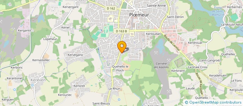 localisation de l'entreprise SCI ACM à PLOEMEUR