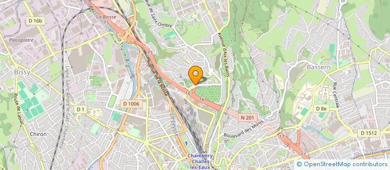 localisation de l'entreprise SCI ACM  CHAMBERY