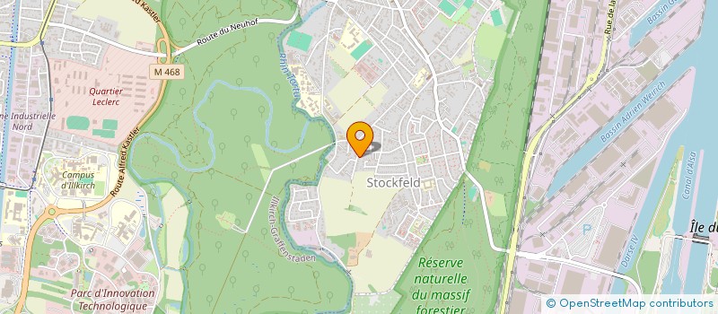 localisation de l'entreprise SCI ACM  STRASBOURG