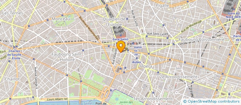 localisation de l'entreprise SCI ACM COTENTIN  PARIS